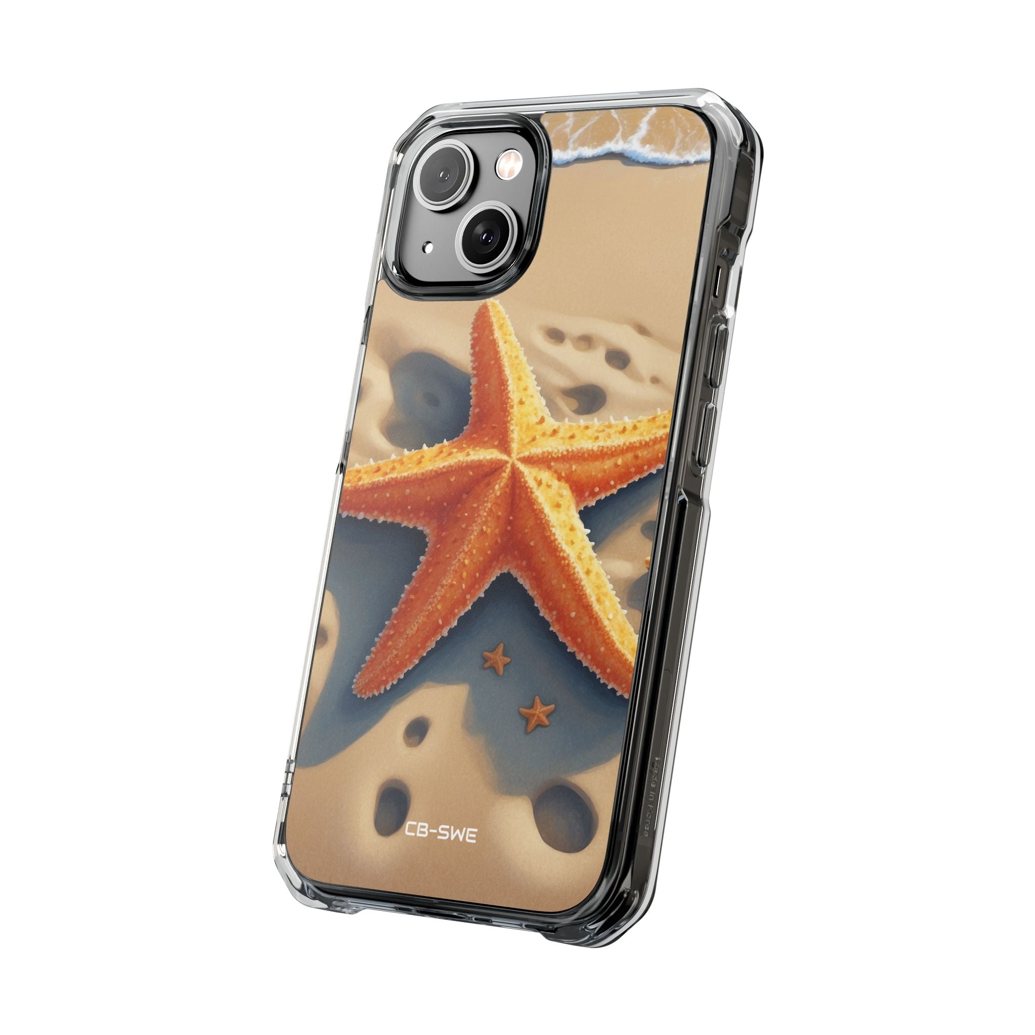 Starfish Rests On Sand iPhone Case - Impact