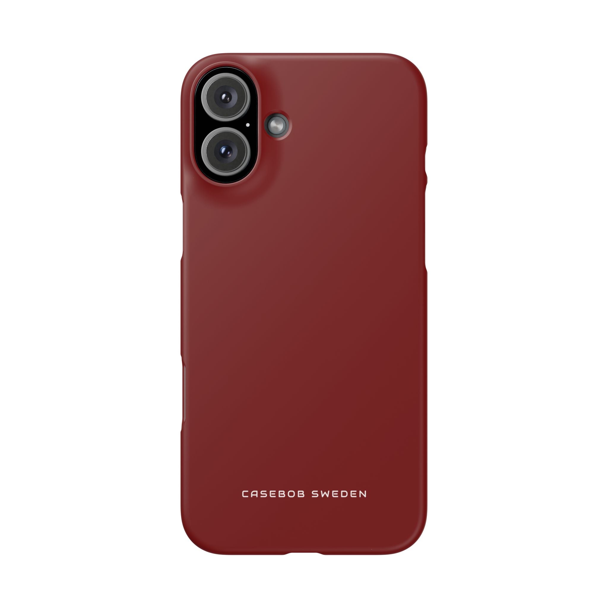 Maroon iPhone 16 - Slim Phone Case