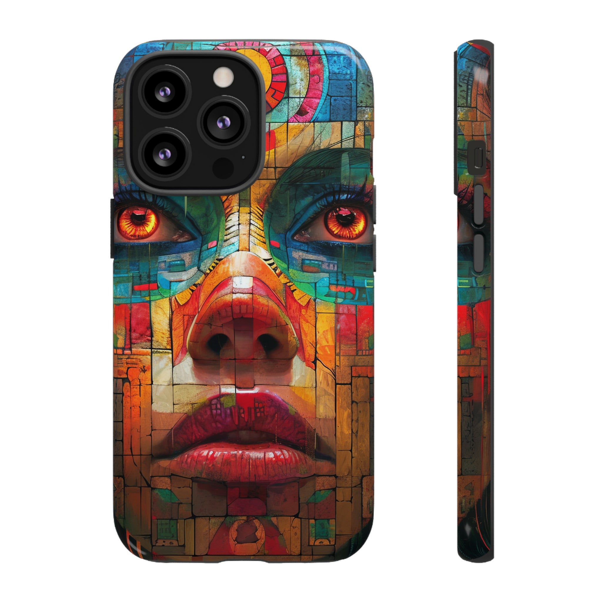 Cultural Geometric Treasures - Protective Phone Case