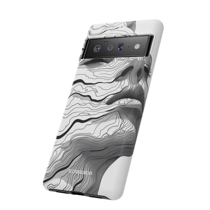 Topographic Serenity - Phone Case for Google Pixel