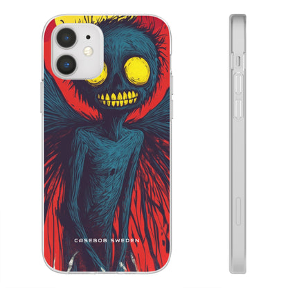 Gothic Winged Apparition iPhone 12 - Flexi Phone Case