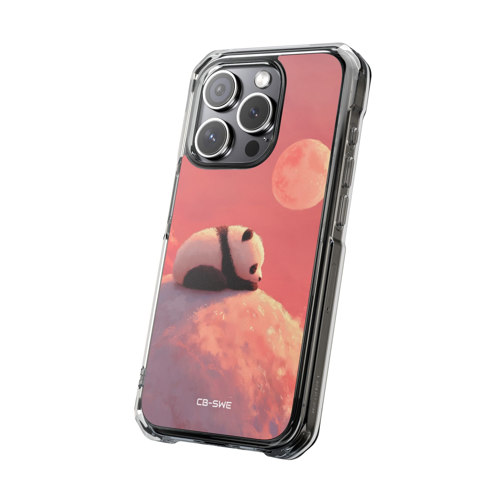 Moonlit Panda Dreams iPhone Case - Impact