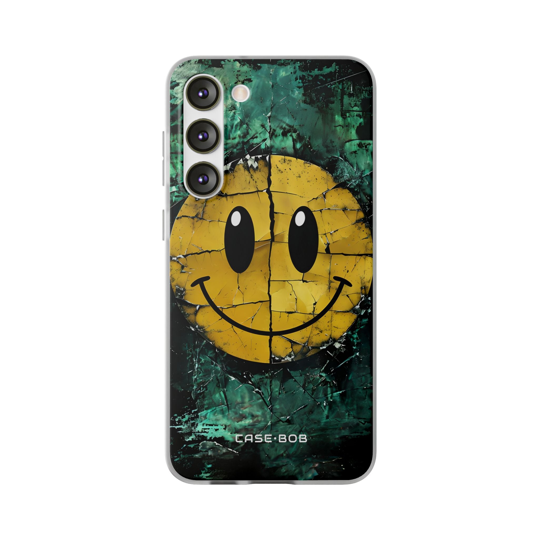 Cracked Smiley Samsung S23 Plus - Soft Case