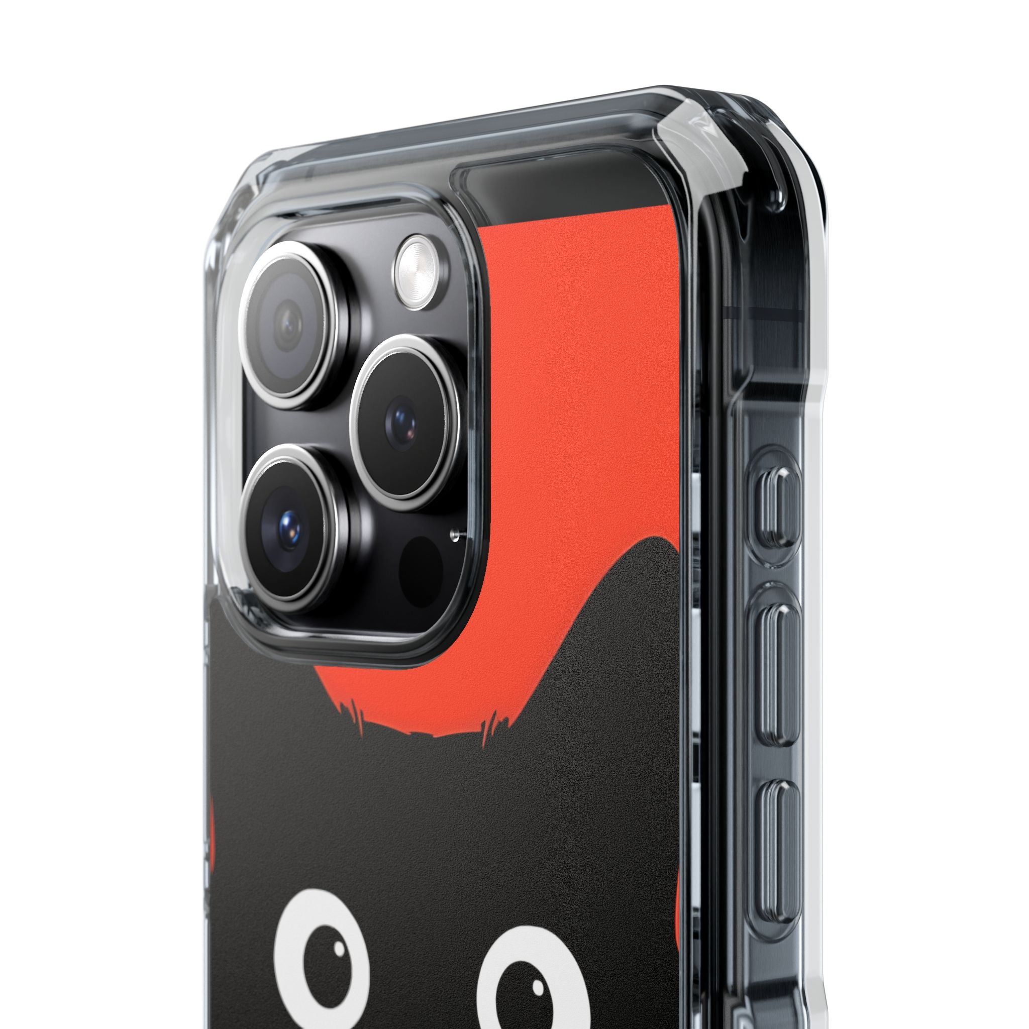 Peekaboo Cat Crimson iPhone 15 Pro Case - Impact
