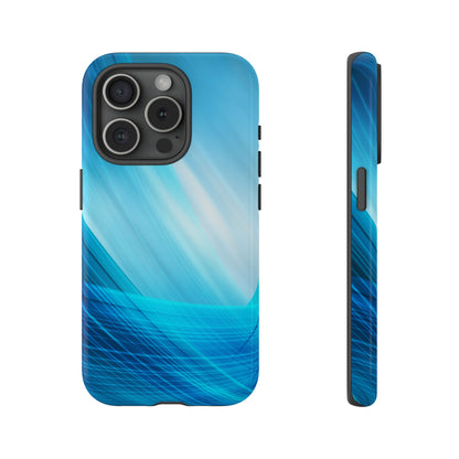 Abstract Blue - Protective Phone Case