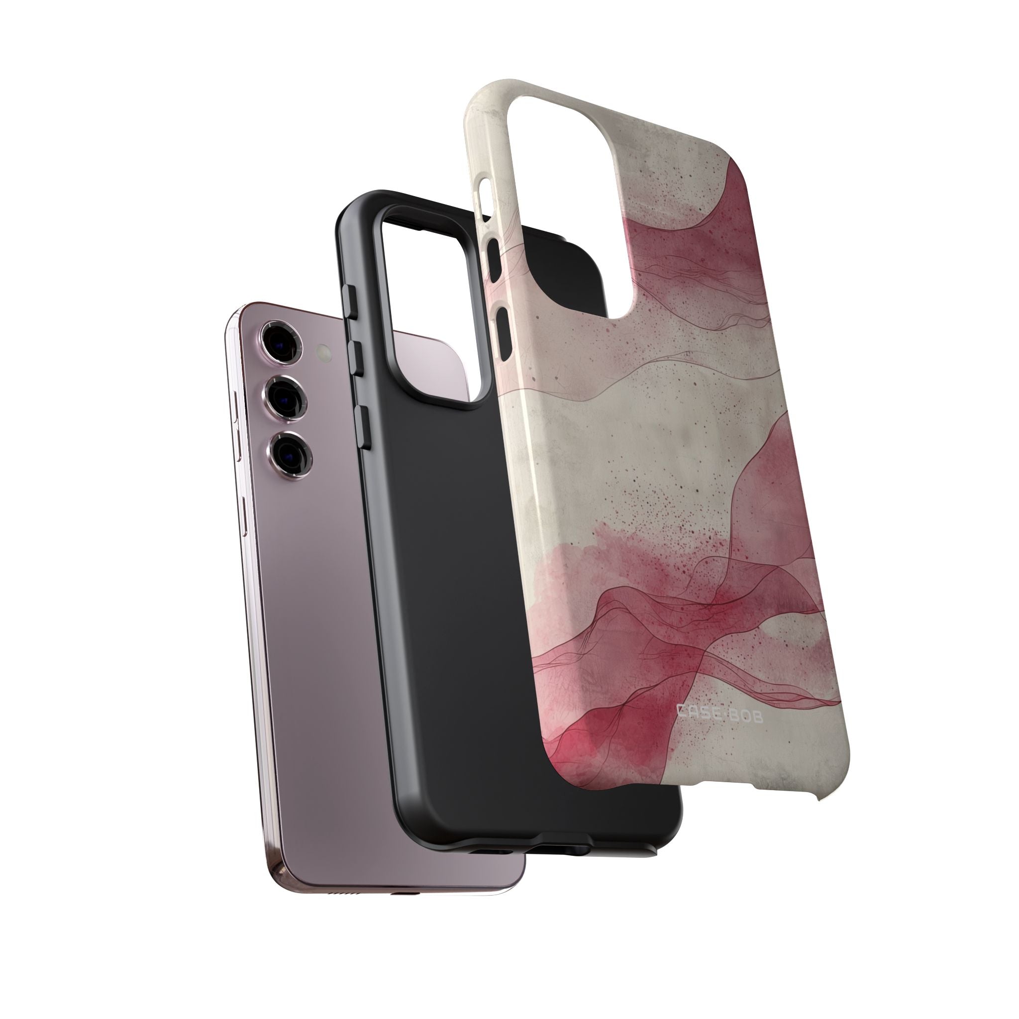 Crimson Waves Samsung S23 Plus Case - Tough