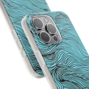 Wavy Serenity | Flexible Phone Case for iPhone