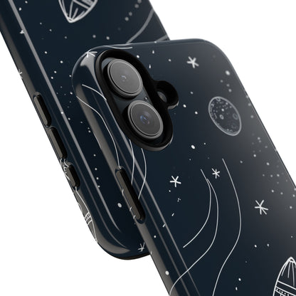 Cosmic Rocket Drift iPhone 16 - Tough