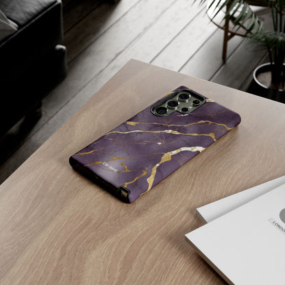 Golden Veins Flowing - Samsung Case