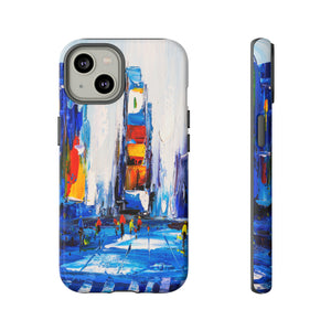 Oil Painting - City View of New York - Protective Phone Case