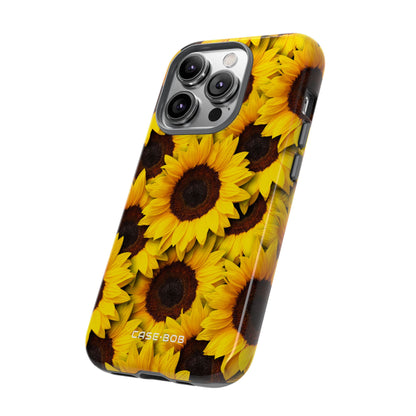 Sunflower Glow iPhone 14 Pro Case - Tough