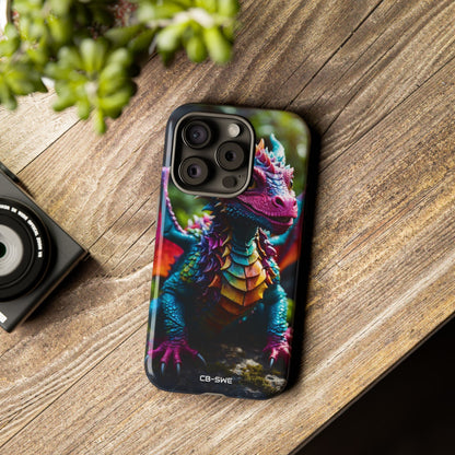 Friendly Dragon Smiles - iPhone Case