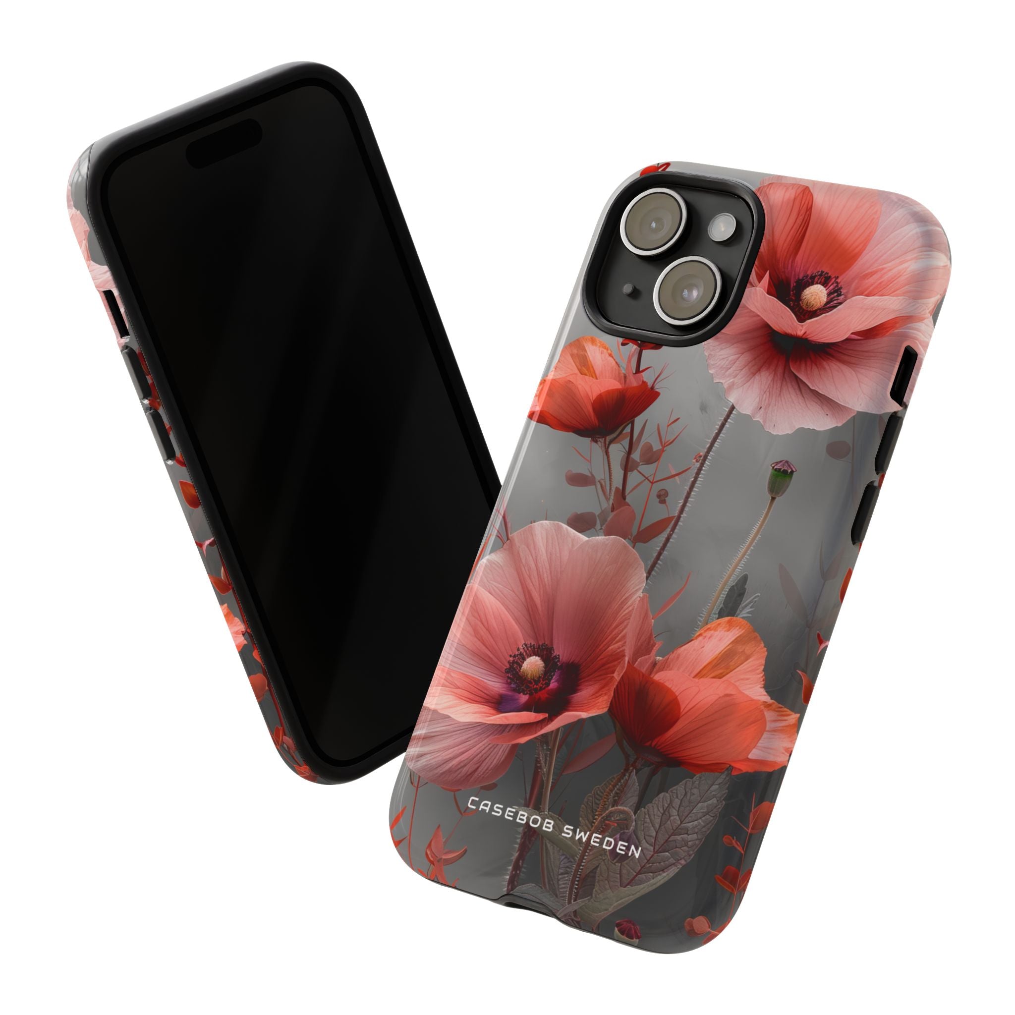 Ethereal Floral Elegance iPhone 15 - Tough Phone Case