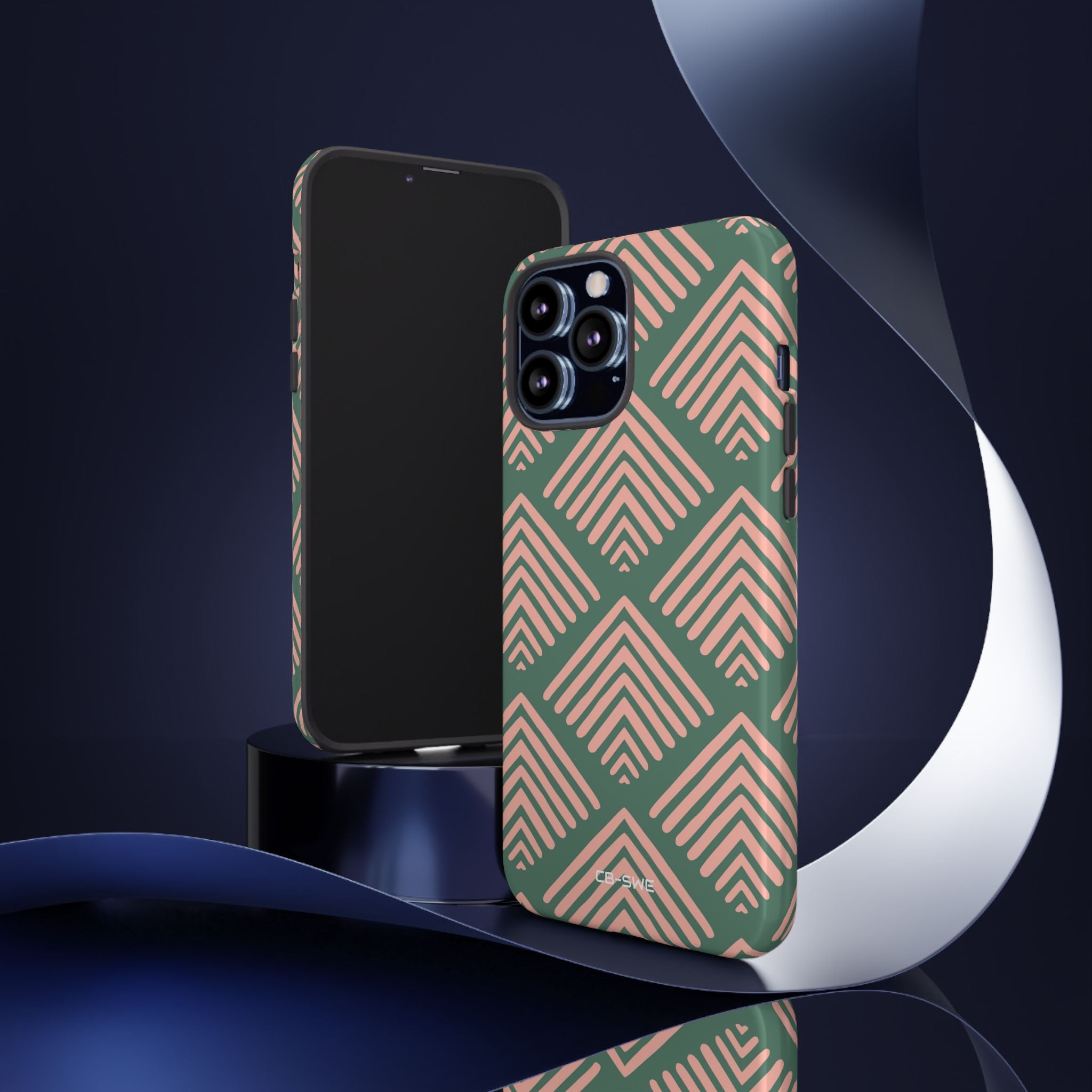 Chevron Harmony Palette - iPhone Case