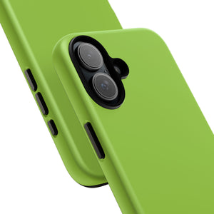 Lime Green Minimalist Canvas - for iPhone 16