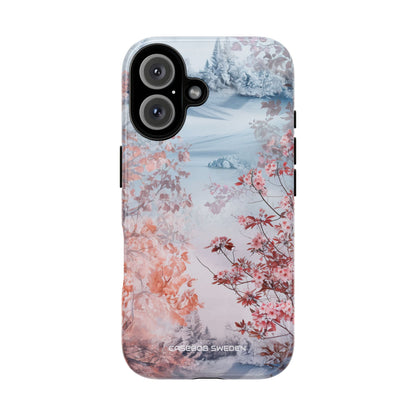 Floral Serenity Case - Tough iPhone 16 Phone Case