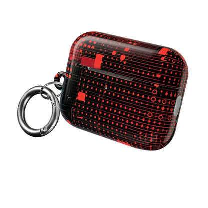 Crimson Circuit - AirPods Case