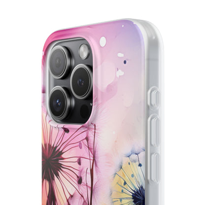 Dandelion Glow iPhone 15 Pro Case - Soft