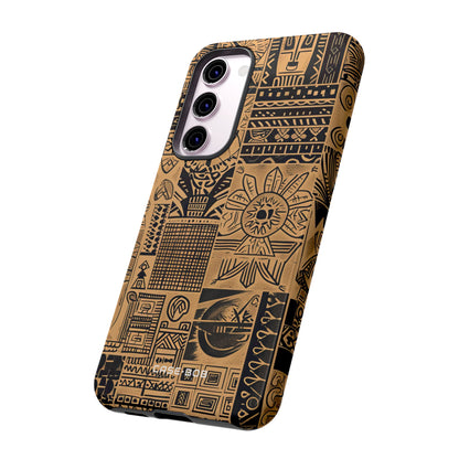 Tribal Faces Samsung S23 Plus Case - Tough