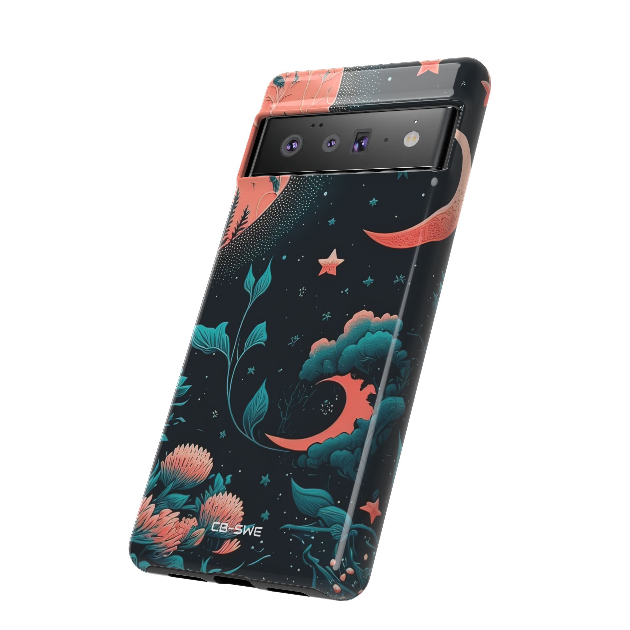 Cosmic Floral Dreams - Google Pixel Case