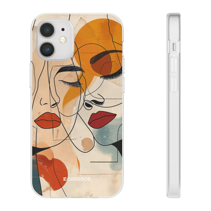 Serene Overlap | Flexible Phone Case for iPhone