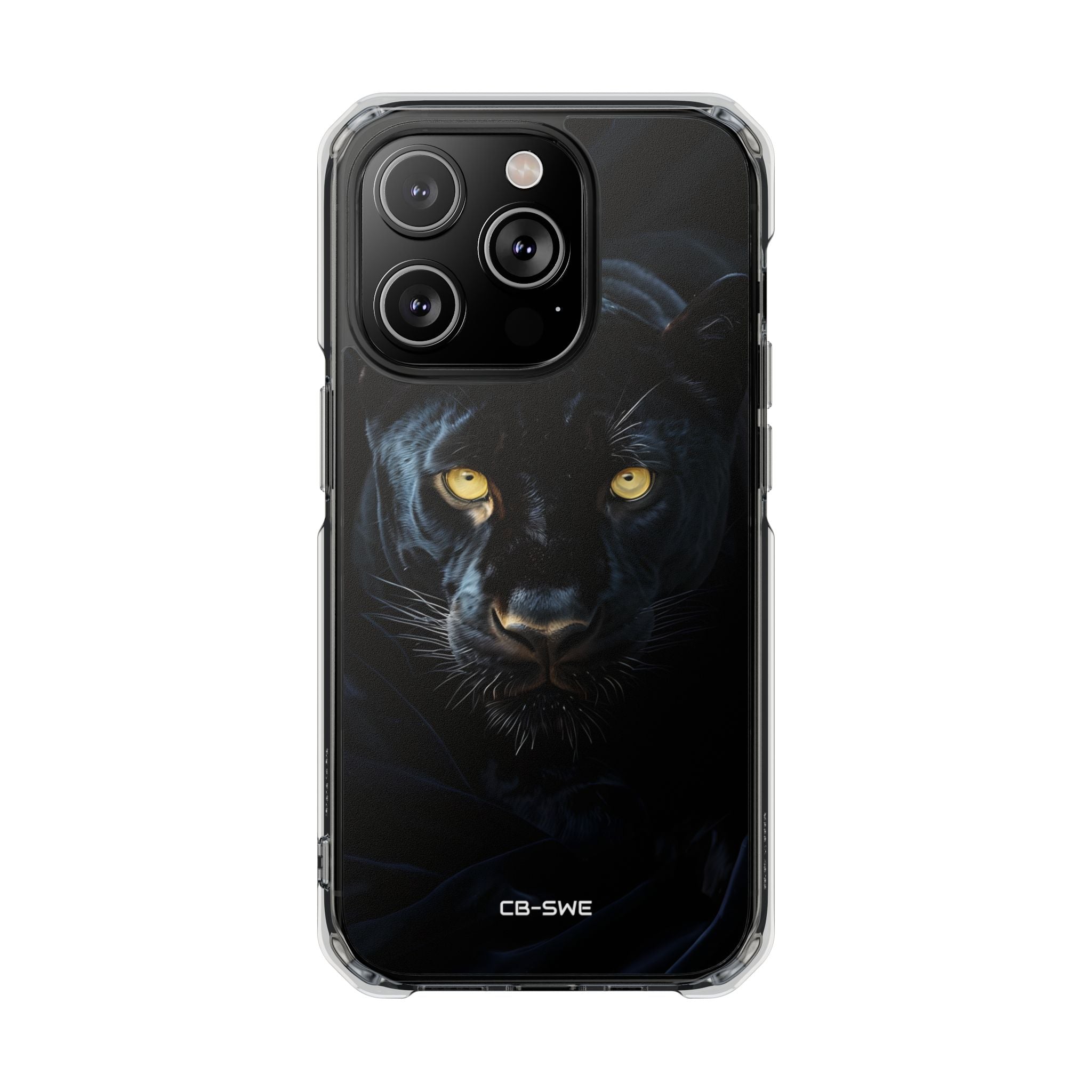 Mysterious Panther Gaze iPhone Case - Impact