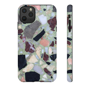 Terrazzo in Green - Protective Phone Case