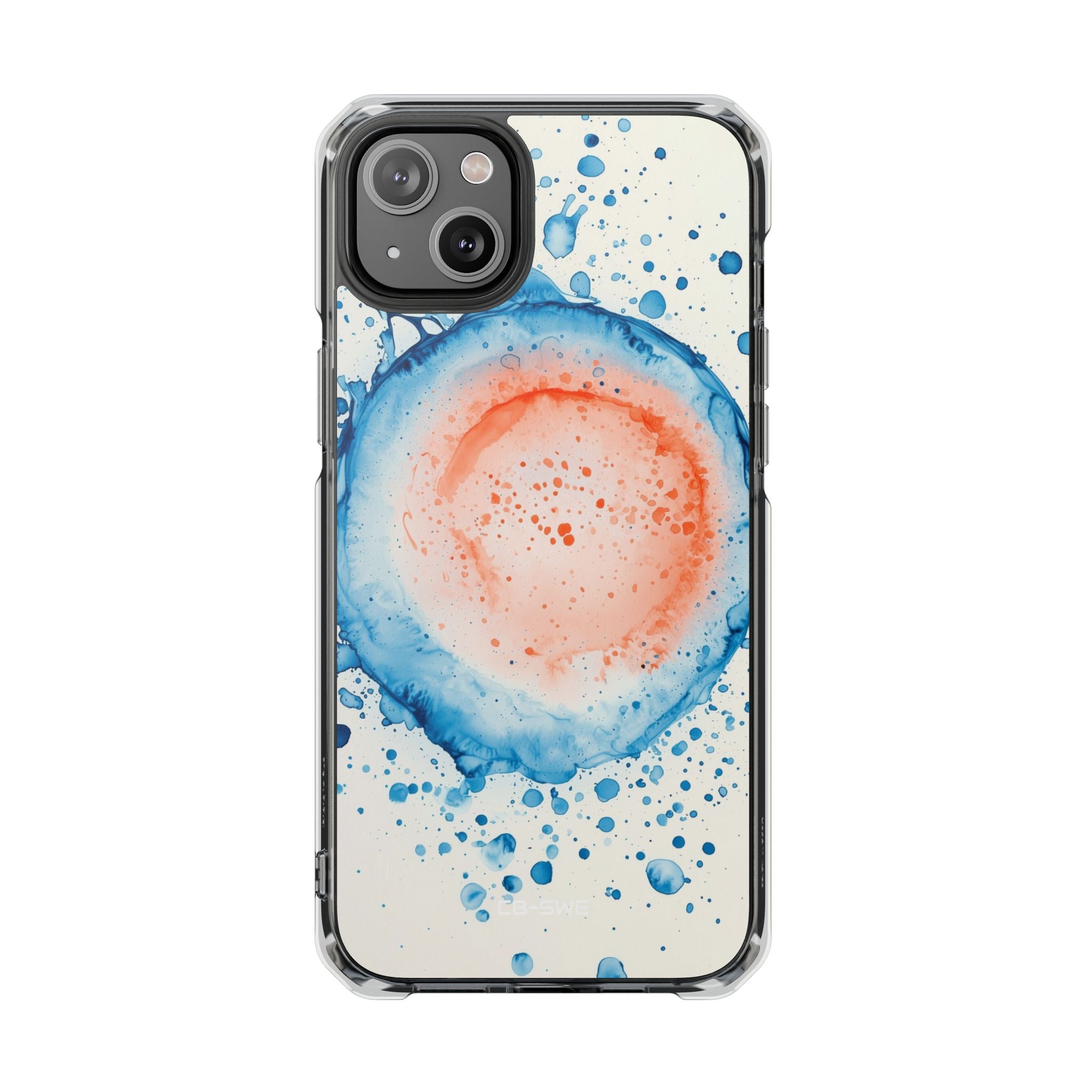 Vibrant Waves Dance iPhone Case - Impact
