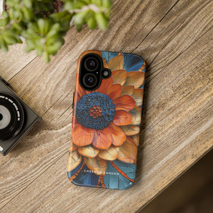 Mosaic Blossom Harmony iPhone 16 - Tough Phone Case