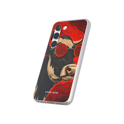 Hypnotic Cow Samsung S23 Case - Soft