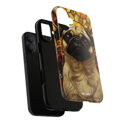 Pug Soars Brightly - iPhone Case
