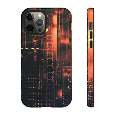 FuturTech Glare: Innovation Gradient - Protective Phone Case