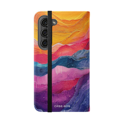 Golden Ridges - Samsung S23 Case - Wallet