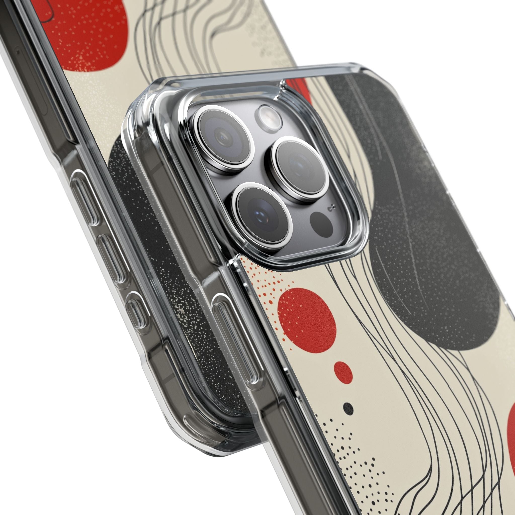 Waves Embrace Flora iPhone Case - Impact