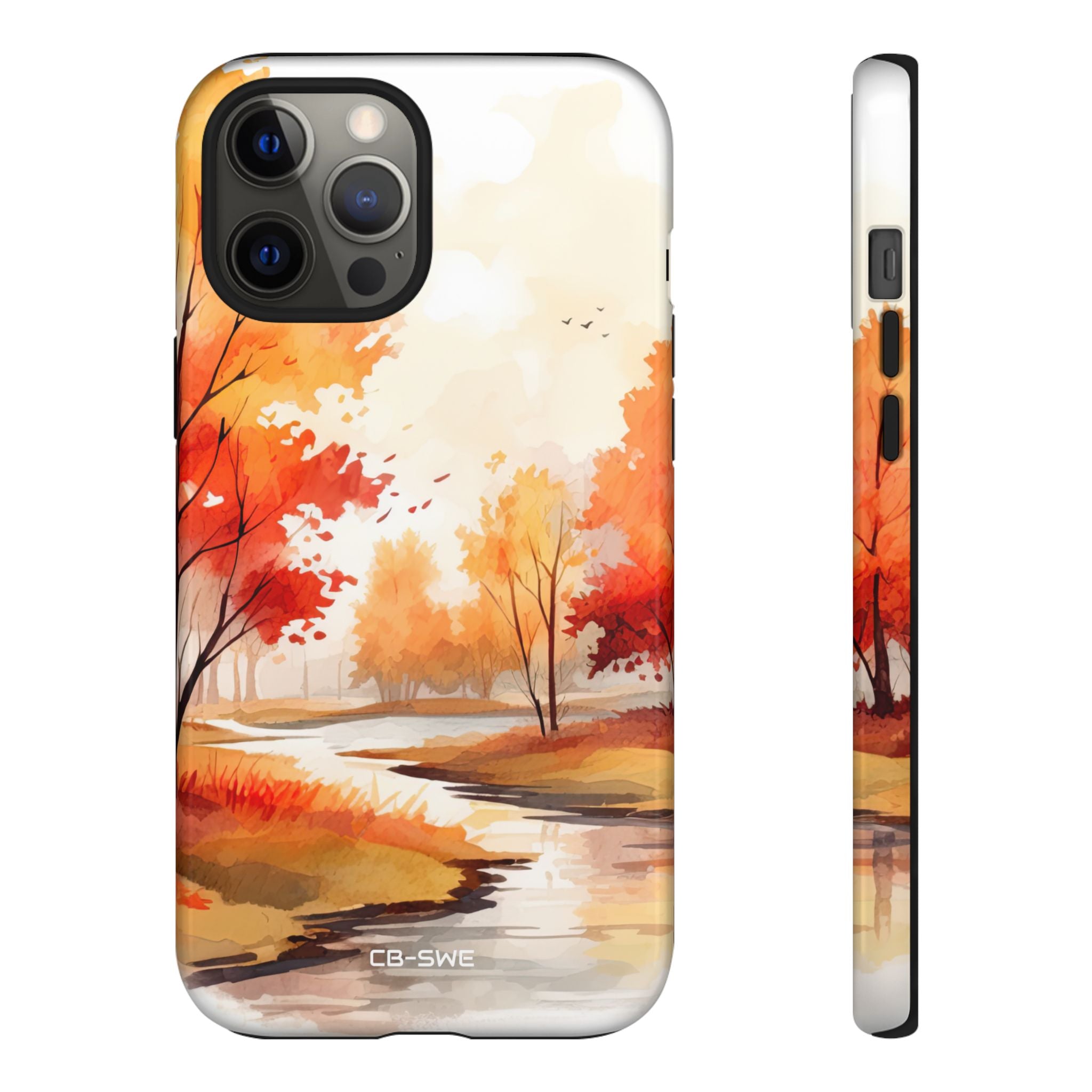 Autumn Leaves Dance - iPhone Case