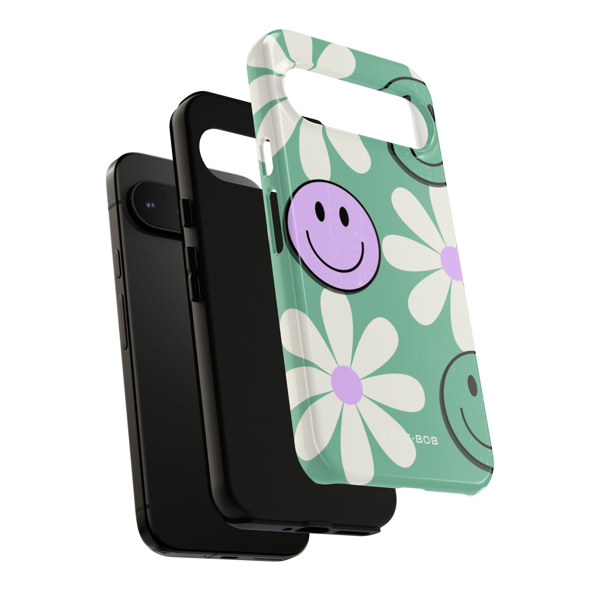 Smiley Daisy Glow Google Pixel 9 Pro XL Case - Tough