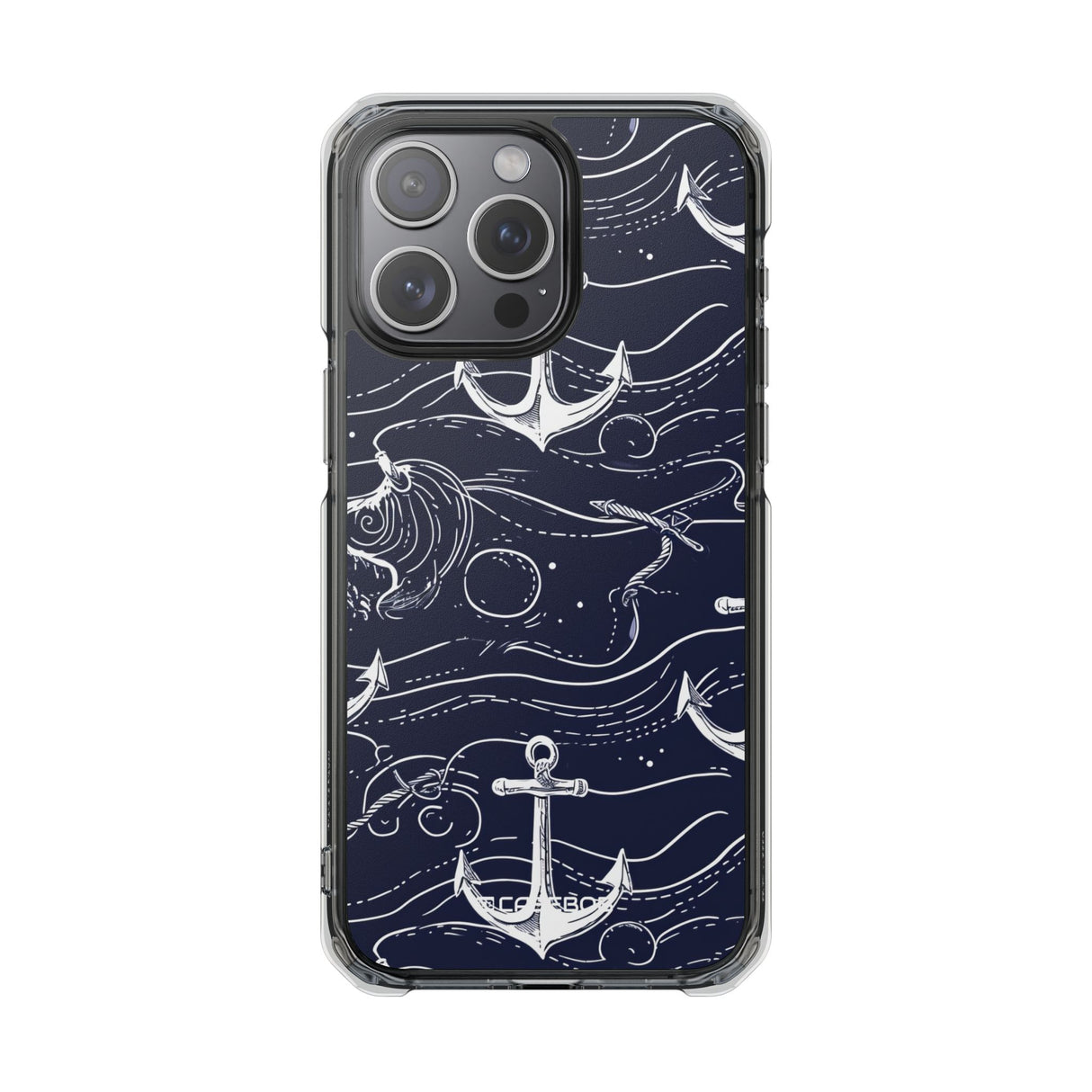 Nautical Whimsy - Phone Case for iPhone (Clear Impact - Magnetic)