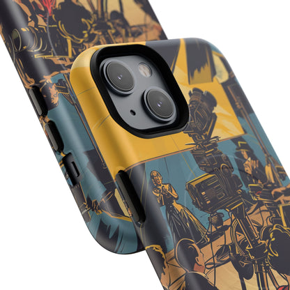 Golden Era Cinematic Spotlight iPhone 14 | Tough+ Phone Case