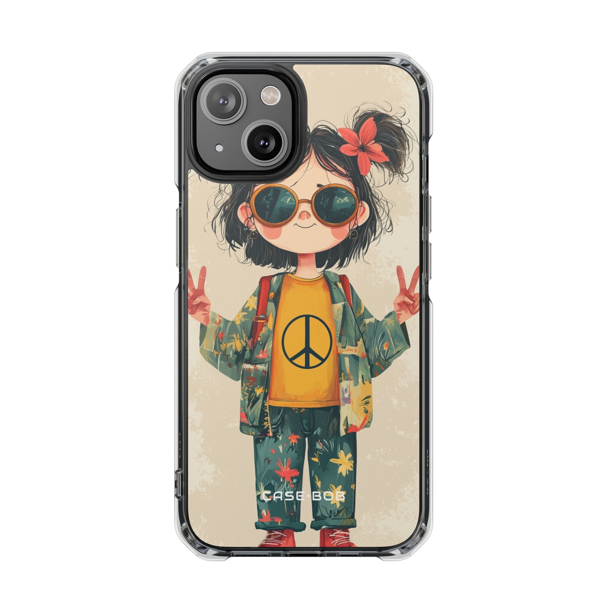 Peace Pigtails iPhone 14 Case - Impact