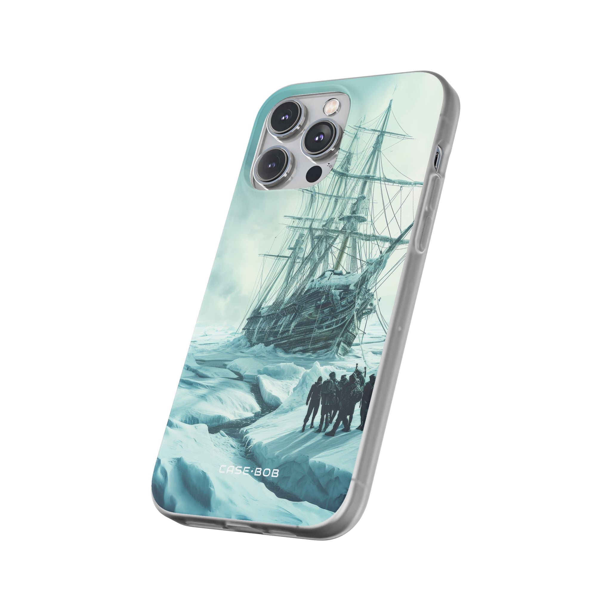 Icebound Ship iPhone 14 Pro Max Case - Soft