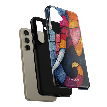 Elephant Mosaic Samsung S24 Plus Case - Tough