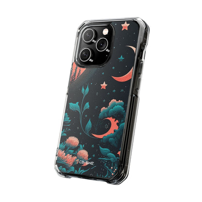 Cosmic Floral Dreams iPhone Case - Impact