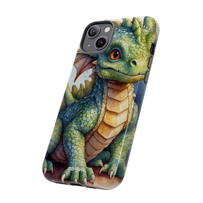 Green Dragon Smiles - iPhone Case