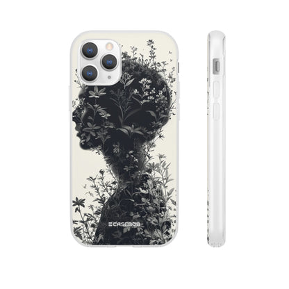 Botanical Silhouette Essence | Flexible Phone Case for iPhone