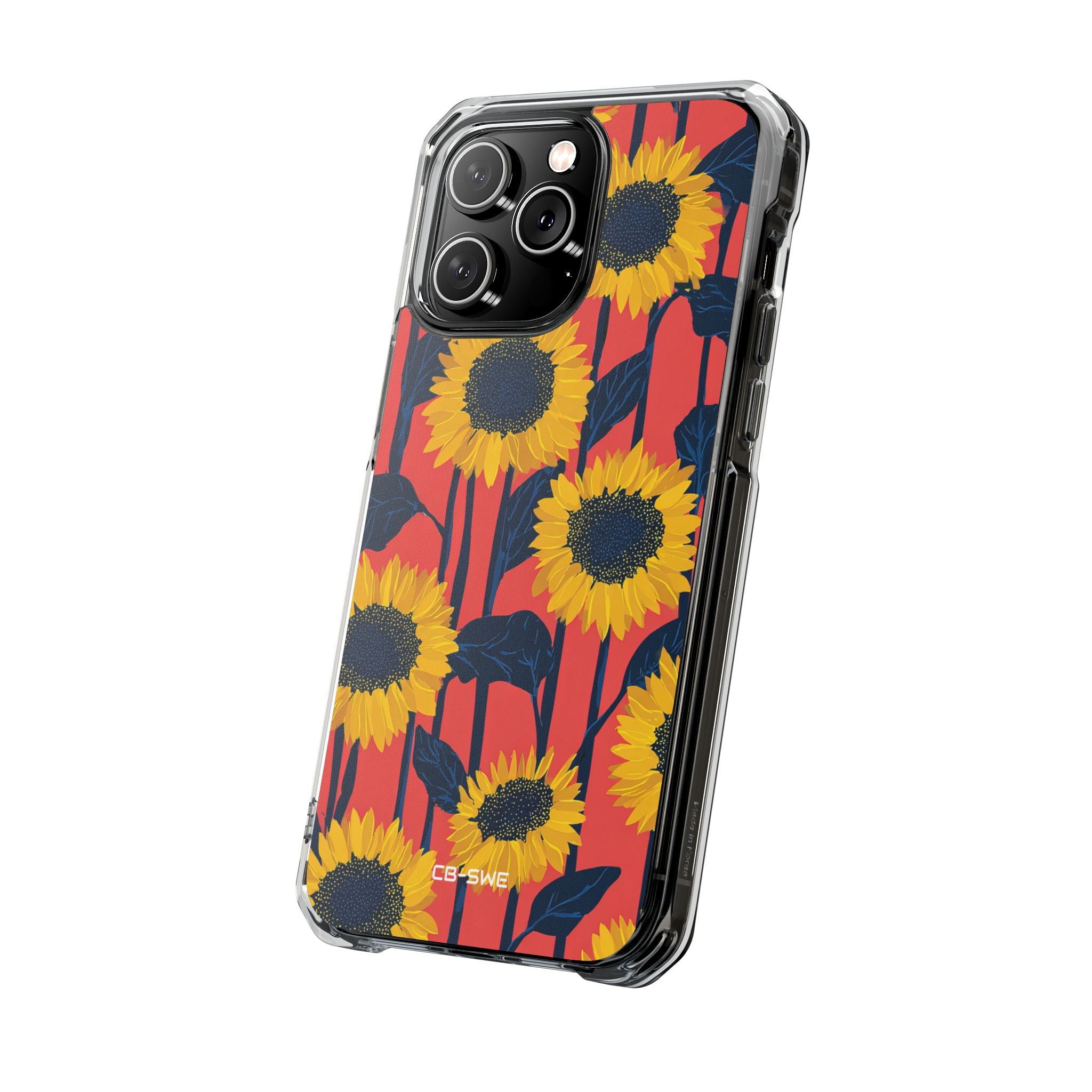 Vibrant Sunflower Rhythm iPhone Case - Impact