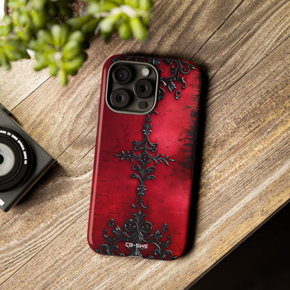 Gothic Crimson Emblem - iPhone Case
