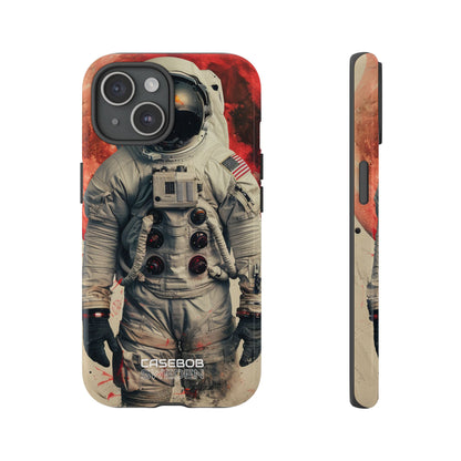 Sogno Passeggiata Spaziale Cremisi iPhone 15 - Tough