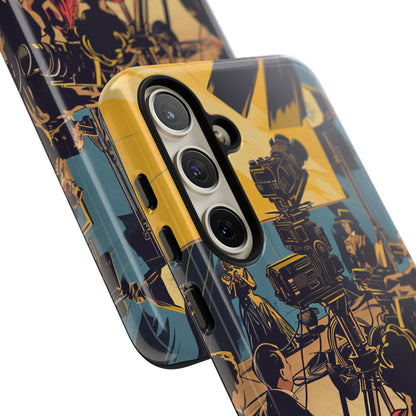 Golden Era Cinematic Spotlight Samsung S24 - Tough Phone Case