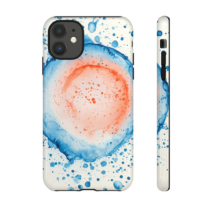 Vibrant Waves Dance - iPhone Case