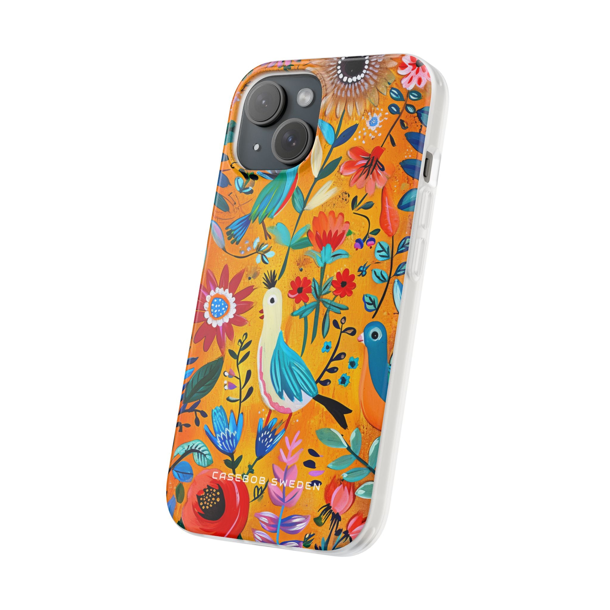 Whimsical Vintage Nature Harmony iPhone 15 - Flexi Phone Case